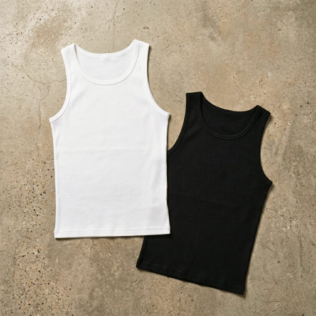 Kit com 2 Regata Masculina Canelada Estilo Americano. - Regata Us Drip Canelada Rapper Slim Fit em Oferta na Shopee