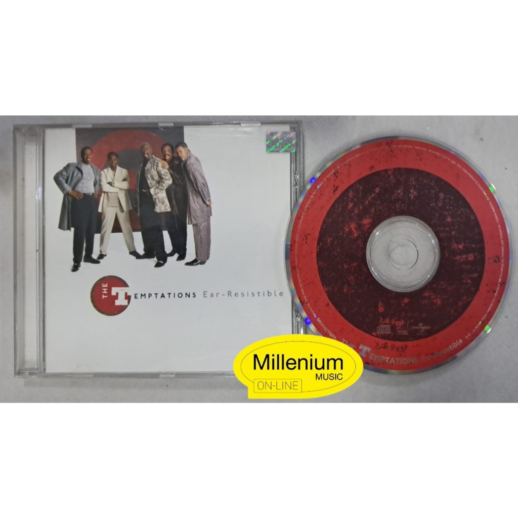 CD The Temptations  Ear-Resistible 2000 Original Gravadora Colecionador Ótimo Estado