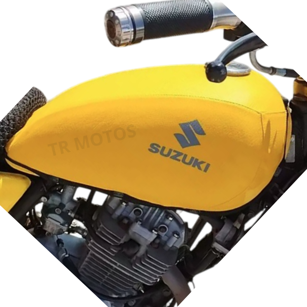 Capa Tanque Moto Suzuki Intruder 125/250 2002 A 2016 Amarela