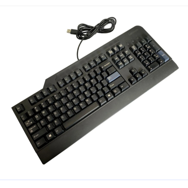 Teclado Lenovo Com Fio Usb Para Pc Original Preto