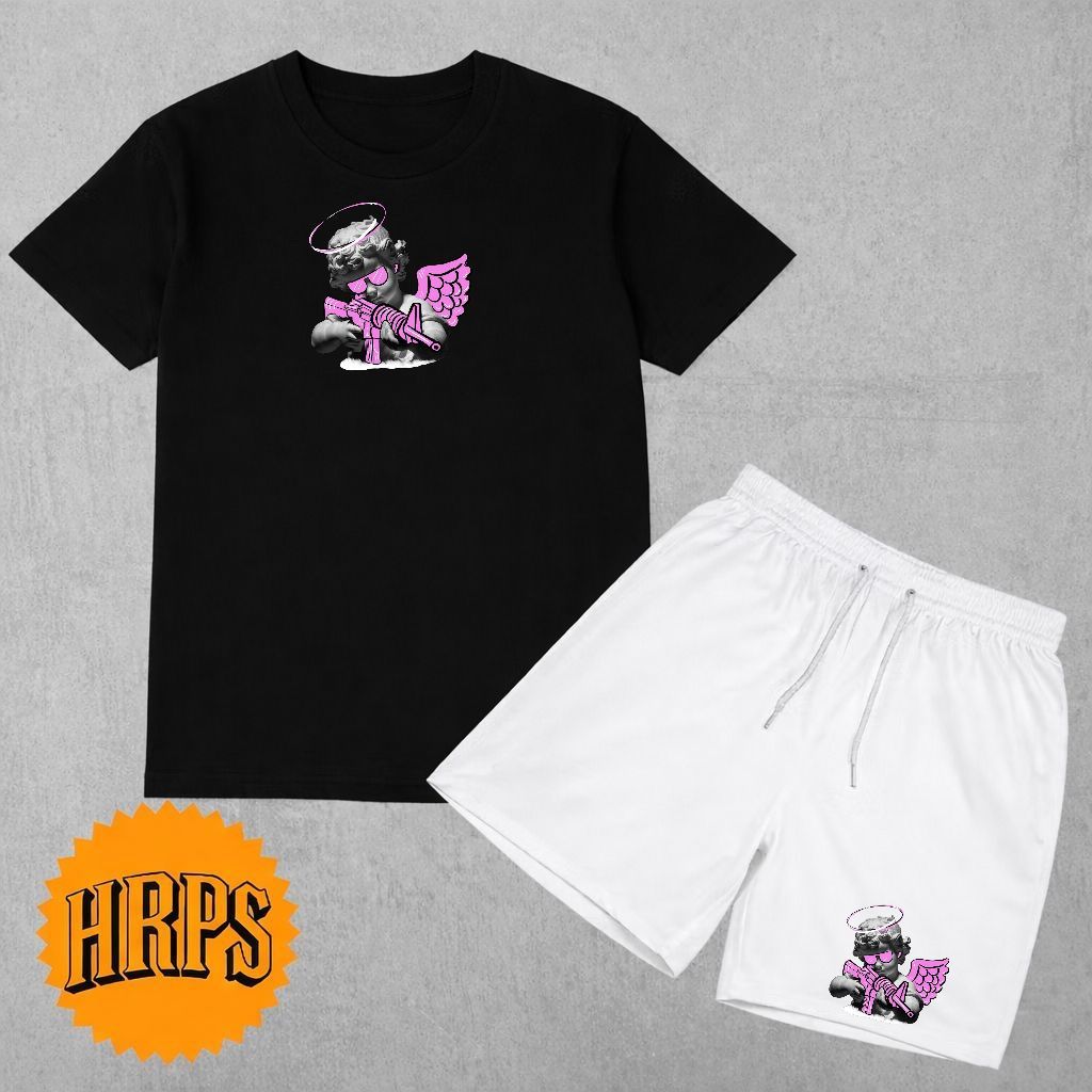 CONJUNTO MASCULINO VERÃO PROMOÇÃO MODA MASCULINA CAMISETA ALGODÃO BERMUDA TE TACTEL SECAGEM RAPIDA ESTILOSA