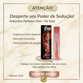 Perfume Feminino Seduction Feromonio Atrai Homens Sedução 15ml For Sexy em Oferta na Shopee