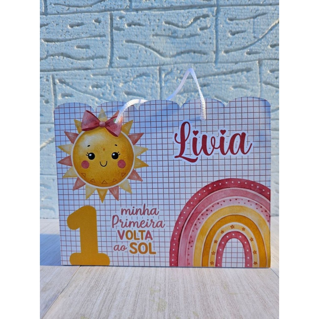 SACOLA PERSONALIZADA PEGUE E MONTE PRIMEIRA VOLTA AO SOL, ANIVERSÁRIO, LEMBRANCINHA