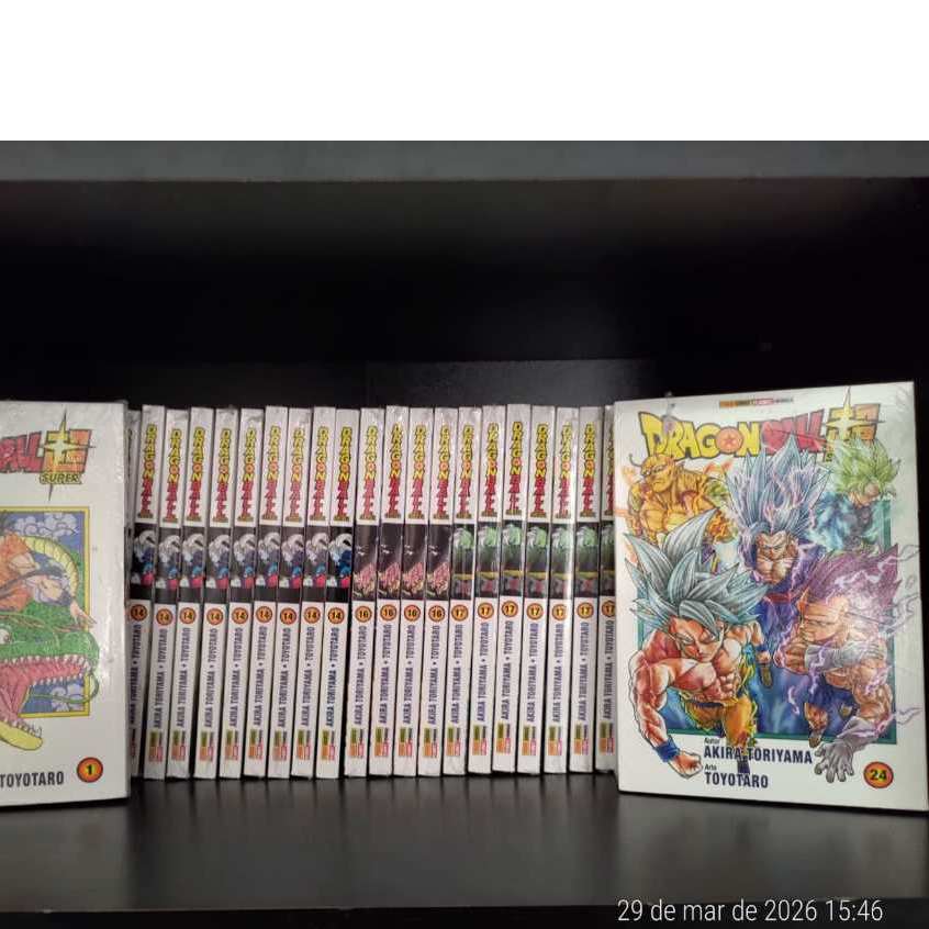 Manga Dragon Ball Super Vol. 1 ao 24 panini Volumes Avulsos