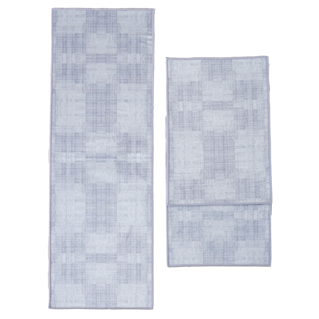 Kit Tapete Velour 3 peças Antiderrapante - Bene Casa