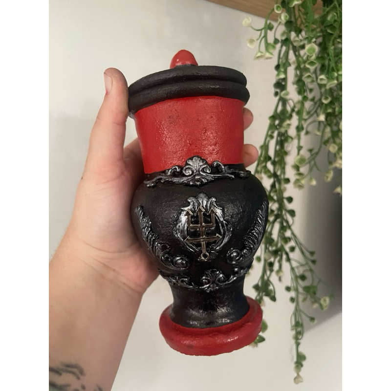 Quartinha Exu personalizada (leia o anúncio) umbanda/candomblé/quimbanda/exu/trancaruas/caveira/tiriri
