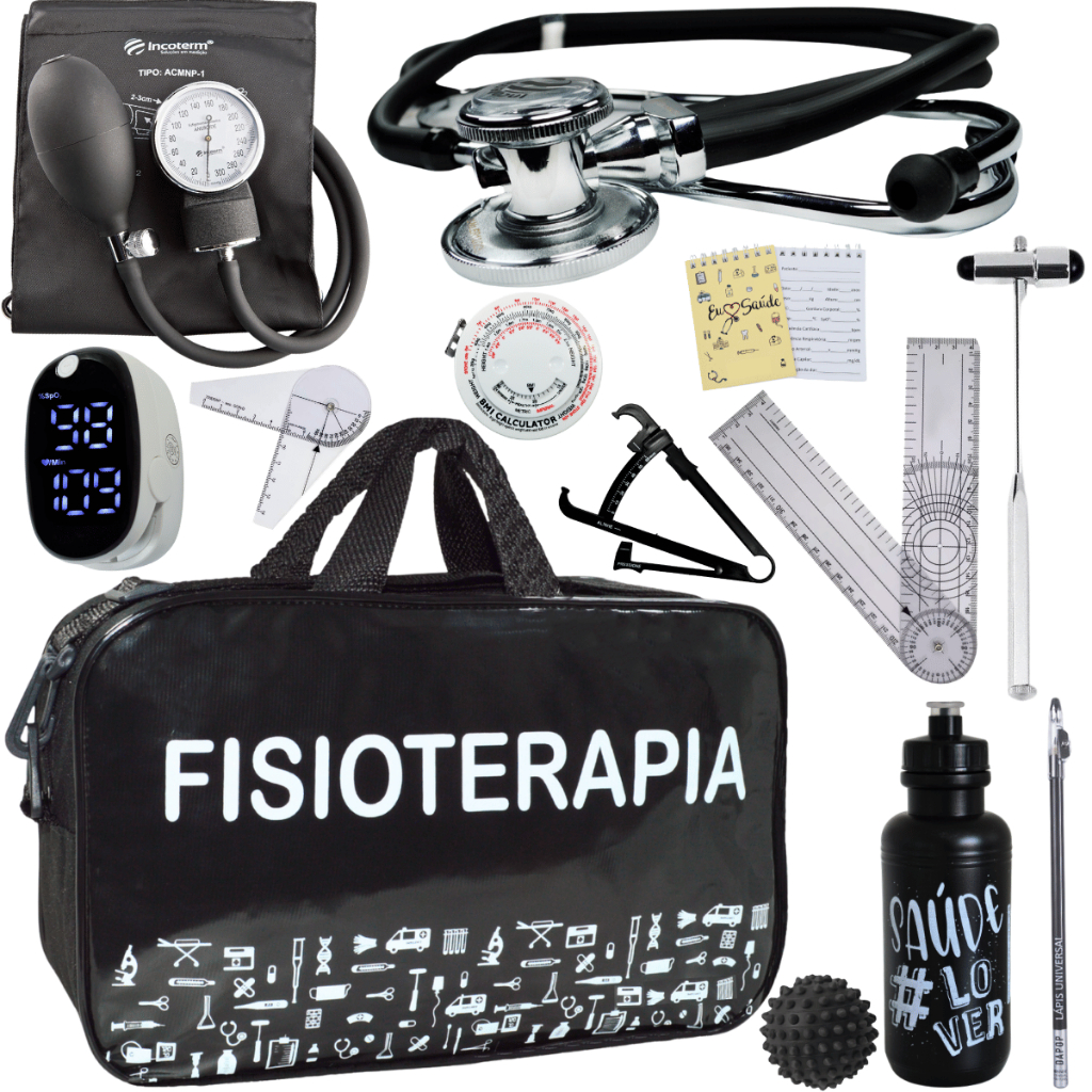 Kit Completo Instrumentos Fisioterapia e Avaliação Clínica
