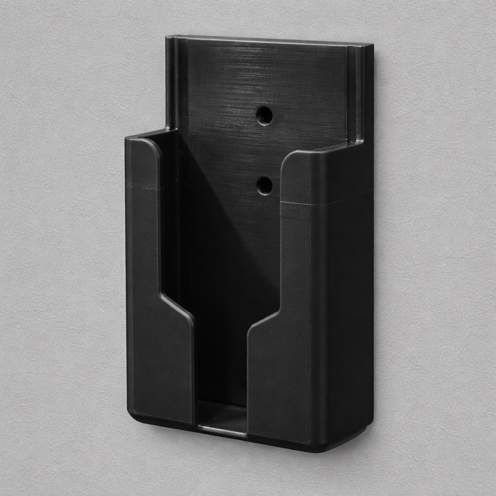 Suporte de Parede para Controle de Ar Condicionado 10x6,5x2,8 cm Organizador Compacto Prático e Discreto