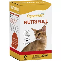 Nutrifull Cat 30ml Suplemento Gatos Apitite Organnact 30 ml