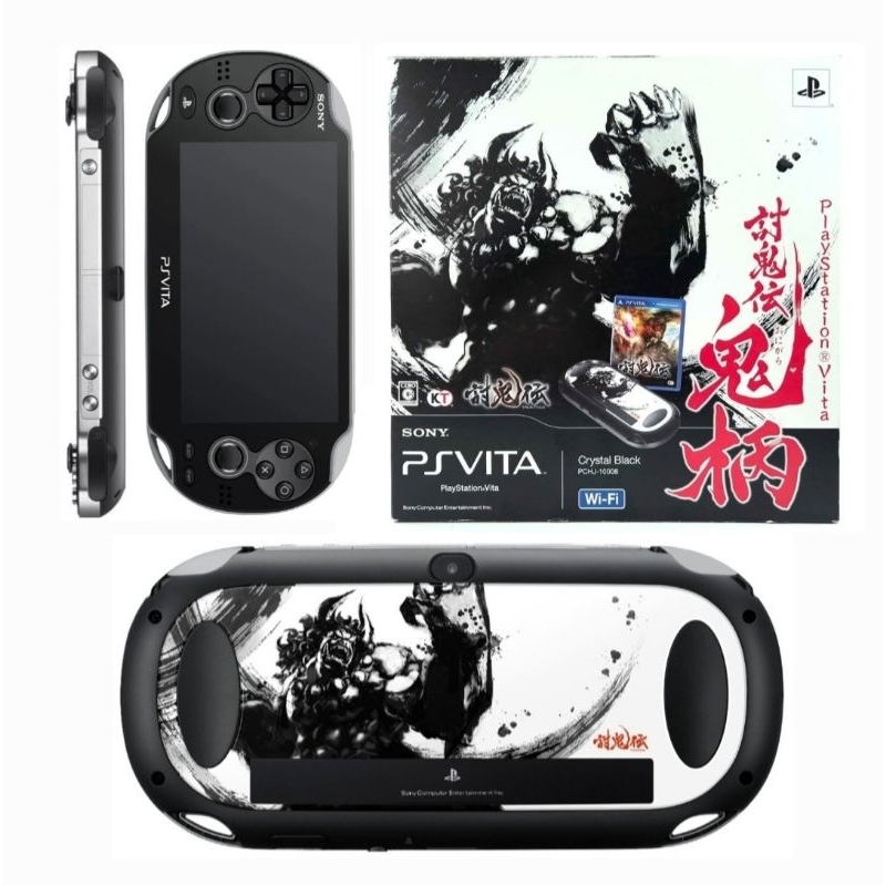 PS Vita Toukiden Onigara, Edição limitada Fat Crystal Black, Tela Oled   PCHJ 10008 Novo na caixa (Colecionador)