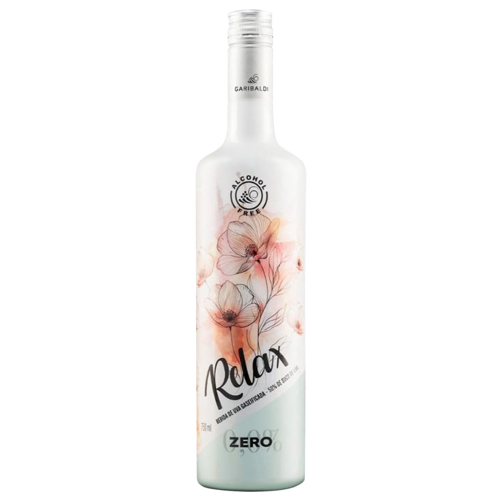 Garibaldi Frisante Branco Zero Alcool 750ml