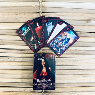 Baralho Tarot Pomba Gira 36 Cartas E Manual Explicativo em Oferta na Shopee