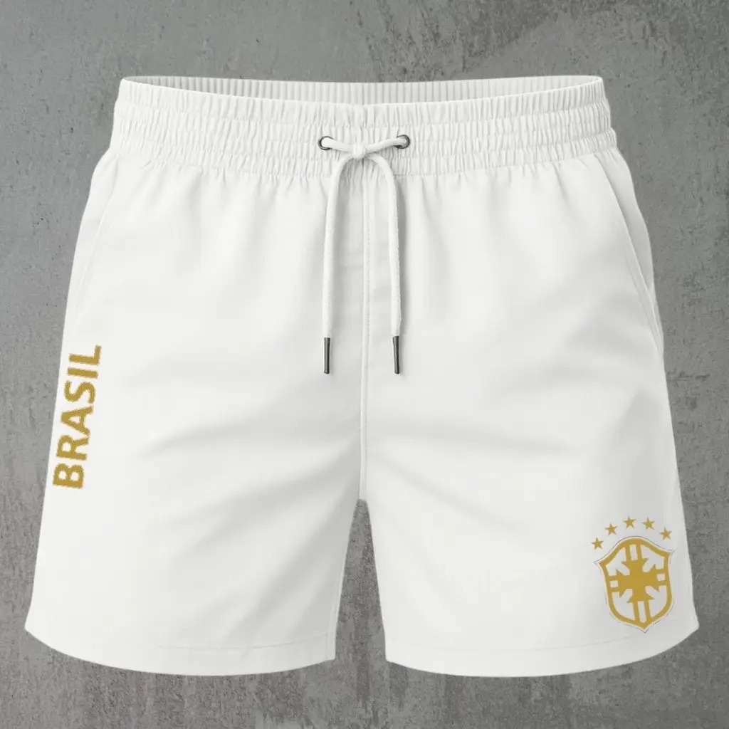 Bermuda Shorts Tectel com Elastano 100% Poliéster BRASIL Masculino