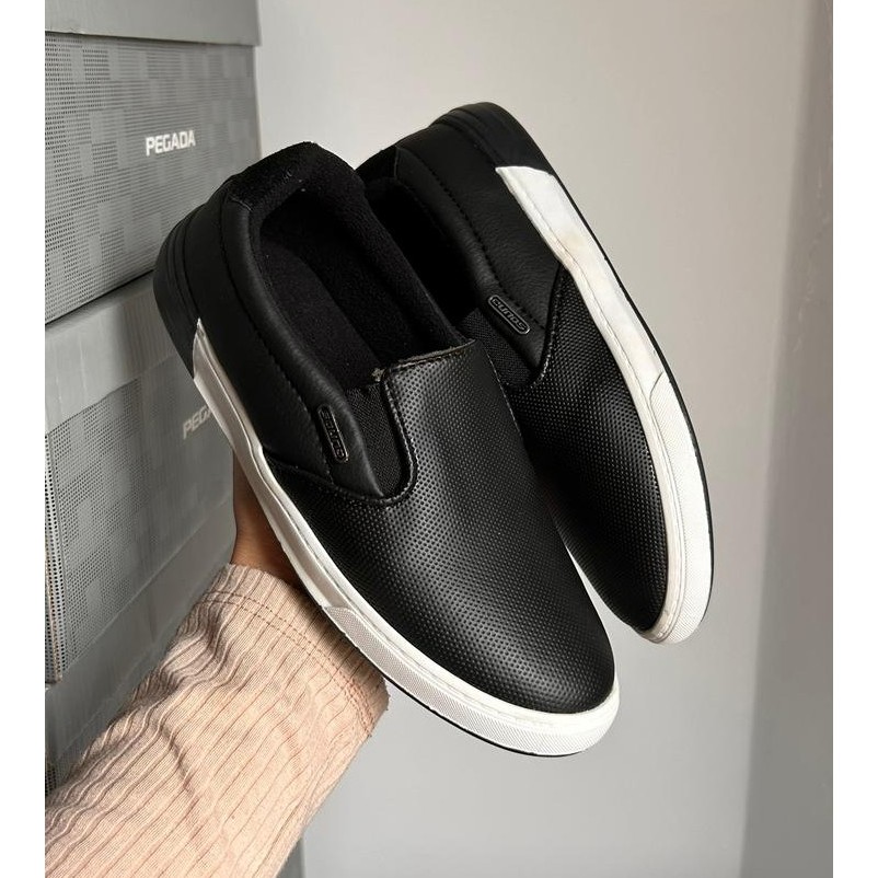 Mocassim Slip On Infantil Masculino Sound Kids - PRETO