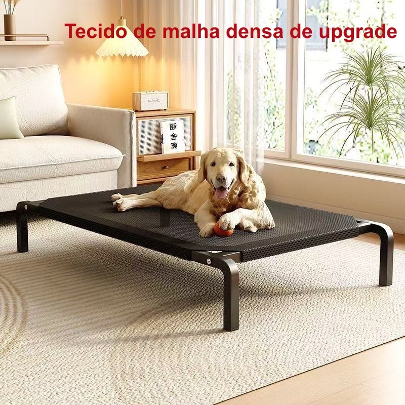 Cama pet impermeável Suspensa Elevada Portátil Respirável E Confortável Para Pets Cães Gatos Tecido de malha aprimorado