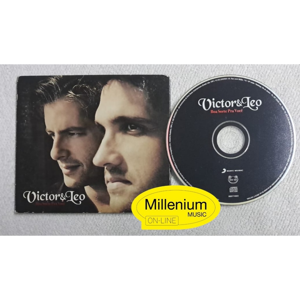 CD Victor & Leo  Boa Sorte Pra Você 2010 Original Gravadora Colecionador Ótimo Estado