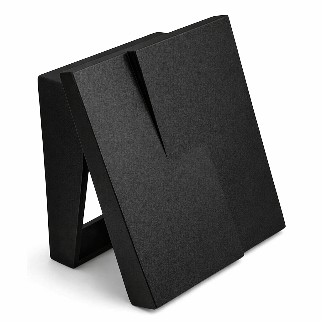 Acabamento Para Descarga Válvula Hydra Deca E Docol Luxo 100% em Metal Preto Fosco
