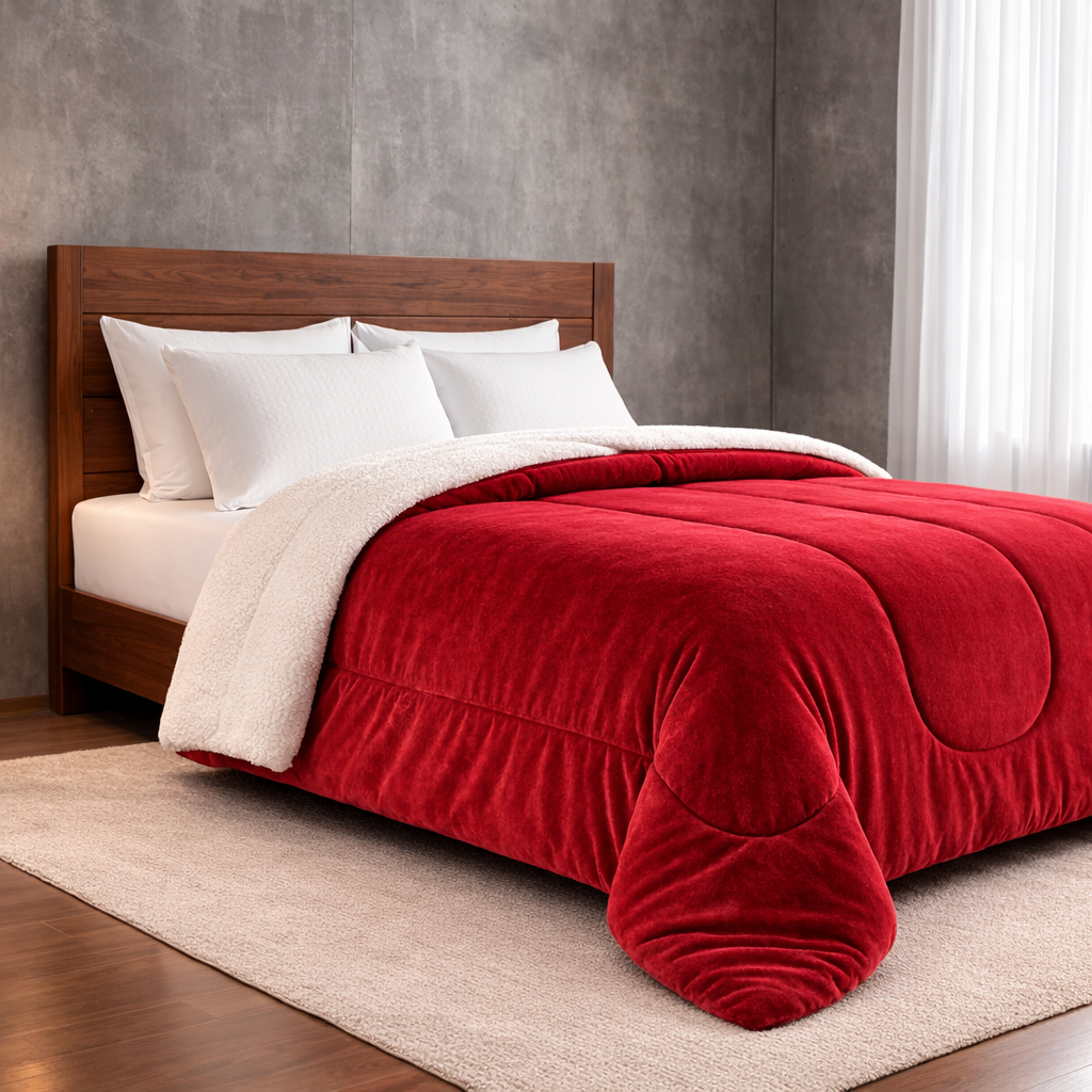 Coberdrom Aconchego Manta Soft Sherpa Solteiro e Casal/Queen