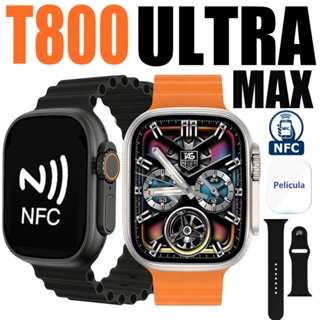 2026 T800 Ultra 3 MAX Mais Recente Smartwatch Relógio NFC Inteligente Série 10 2.19Polegadas Sem em Oferta na Shopee
