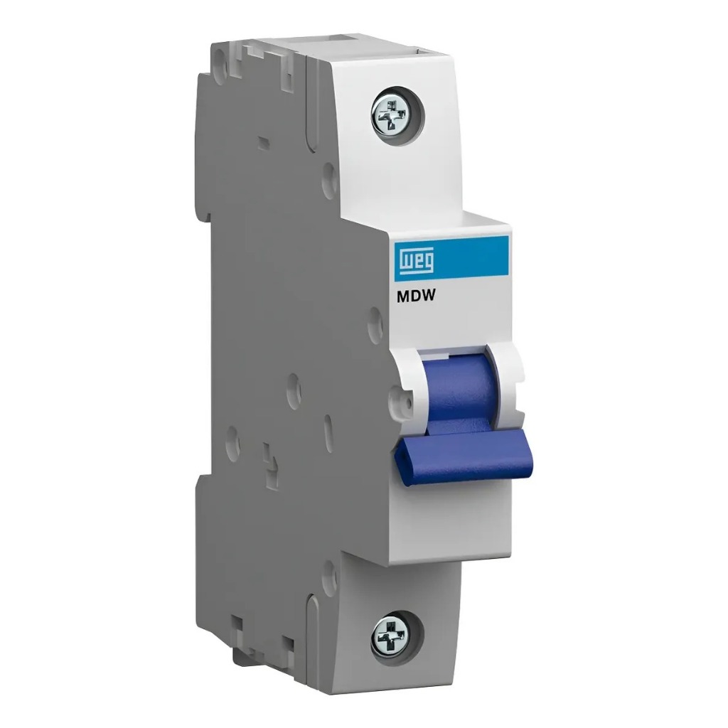 Mini Disjuntor 100a, Curva C, Mdw-c100 1 Polos, 5ka Weg