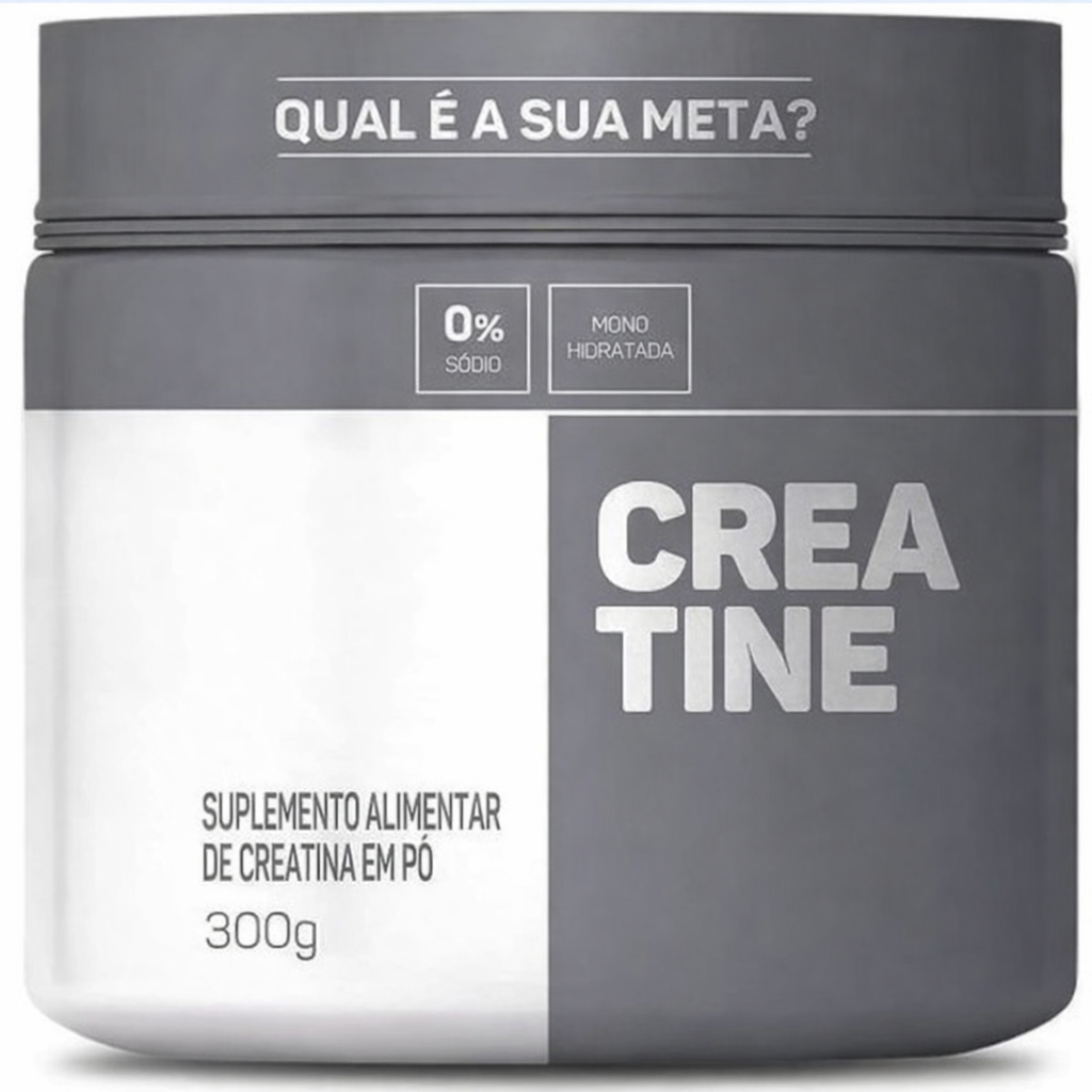 Creatine Monohidratada 300g - Suplemento em Pó Sem Sabor em Oferta na Shopee