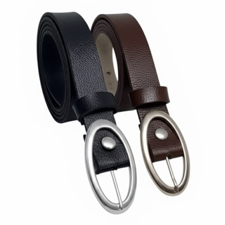 Kit 2 Cintos Femininos Fivelas Pratas Ovais Envio Imediato Durável Formal - Jessica em Oferta na Shopee