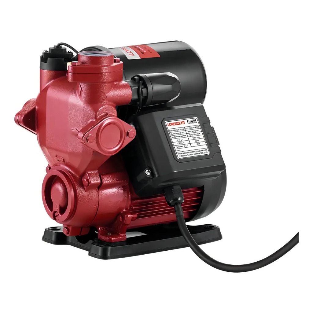 Pressurizador de água Lorenzetti PL 400P 370W.