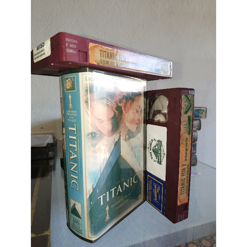 Fita VHS Duplo TITANIC DUB/LEG