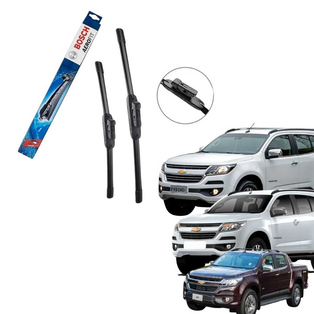 Palheta Parabrisa Original Bosch Gm Nova S10 2013 A 2018