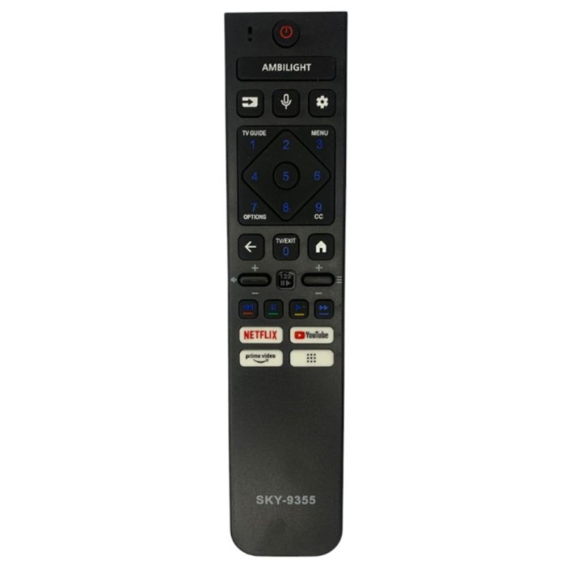 Controle Remoto para Smart TV Philips LED Ultra HD 4K Ambilight 50PUG7019