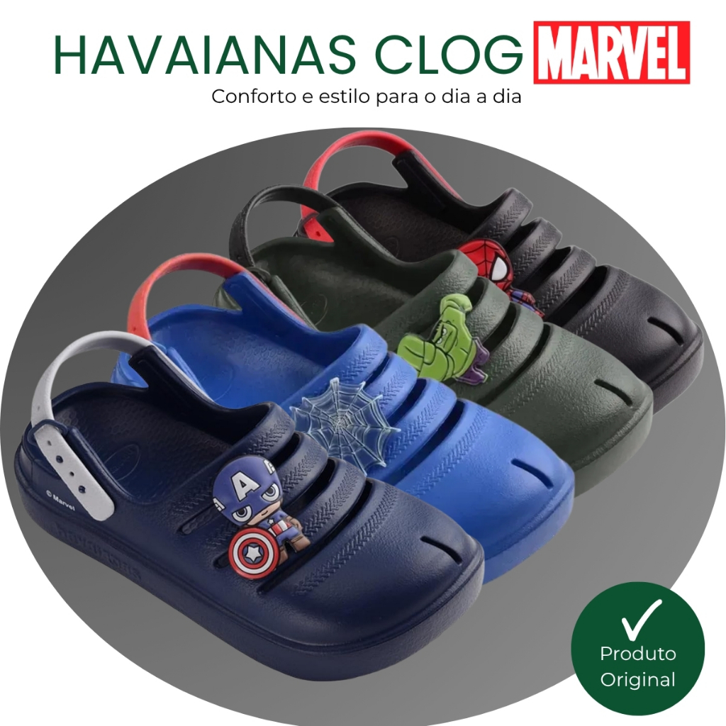 Oferta Sandália Clog Infantil Herois Antiderrapante Original
