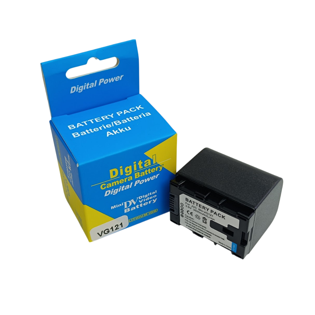 Bateria BN-VG121 pra JVC 3000Ah GZ-E100SEU HM670U E10SEK E10SEU E265-N HM350 BEU E200 E200AU E200BE
