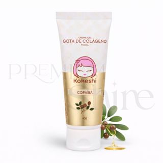 Creme Gel Regenerador Facial Gota de Colágeno Kokeshi 45g em Oferta na Shopee