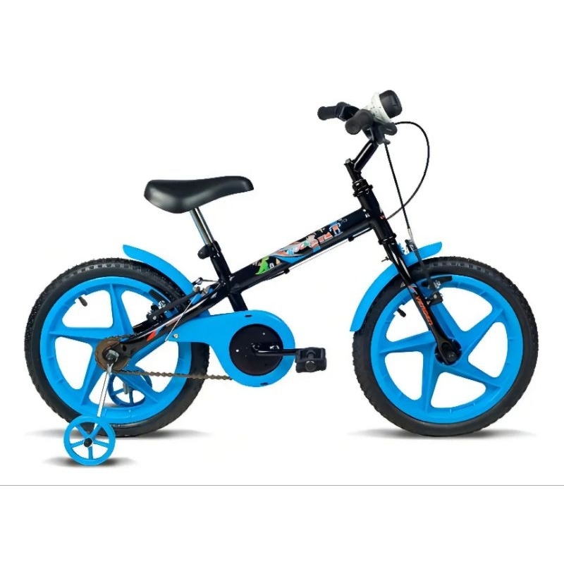Bicicleta Infantil Verden Rock - Aro 16 com rodinhas e buzina