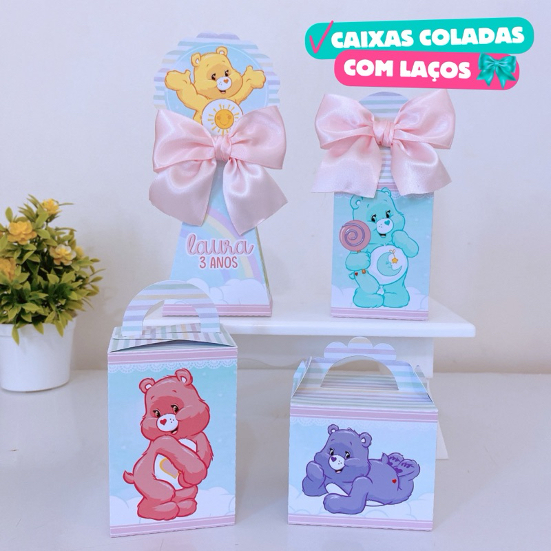 it Festa Ursinhos Carinhosos Personalizados Lembrancinhas Decoração Aniversário Caixinhas Ursinhos