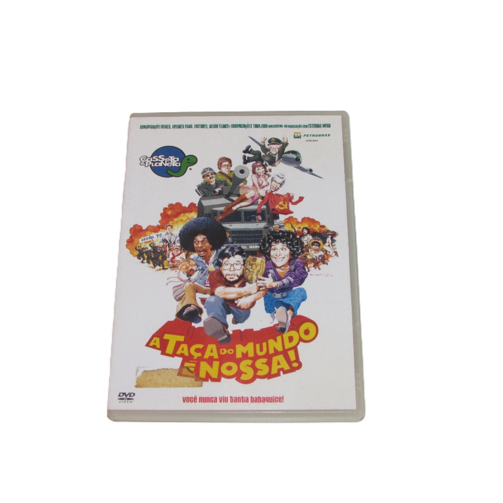 Dvd Filme Casseta & Planeta - A Taça Do Mundo É Nossa