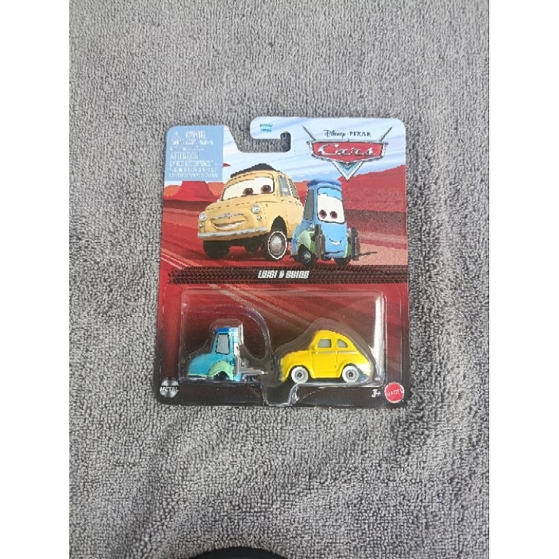 Carrinho Cars Mattel Miniatura 1:55 Personagens do Filme – Disney Pixar Colecionável