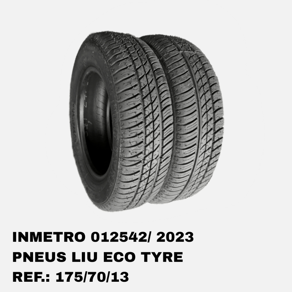 PNEU 175-70-13 KIT C/2 UN PREMIUM REMOLD COM GARANTIA E SELO DE INMETRO