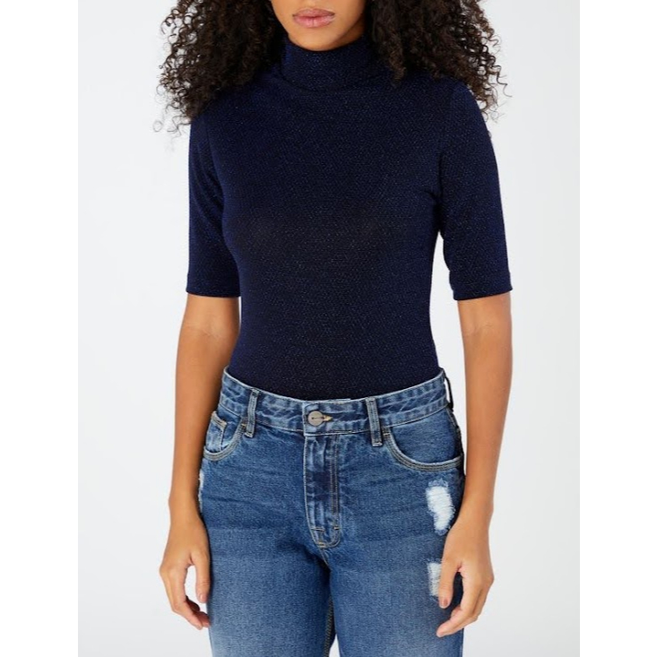 Blusa de lurex animale - NOVA - tam P