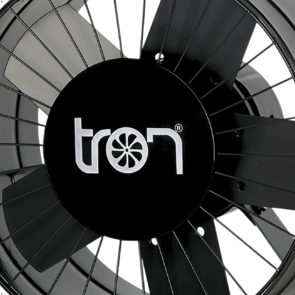 Ventilador Exaustor Axial Tron Industrial Comercial 300mm 130w 110v 220v Bivolt Grafite