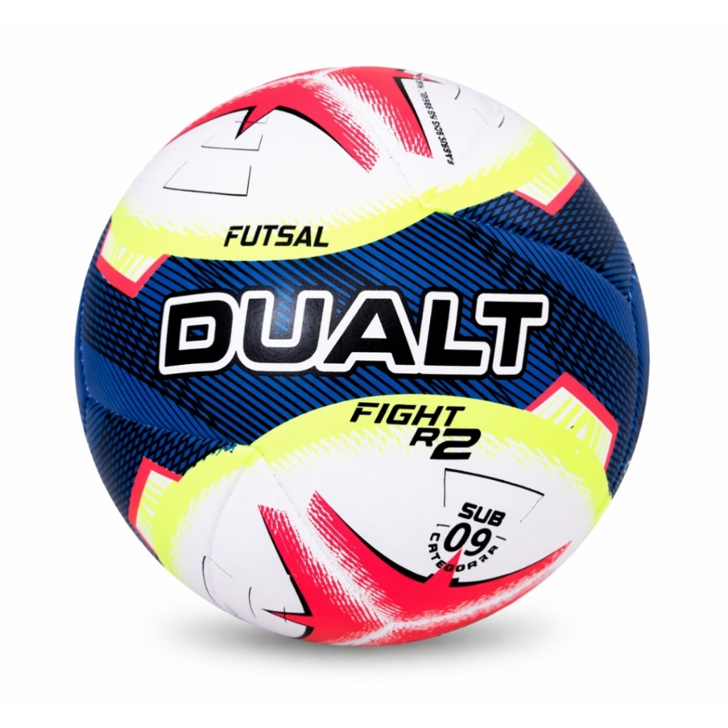 Bola Futsal Dualt Fight R2 Sub 09 Infantil Alta Qualidade Resistente