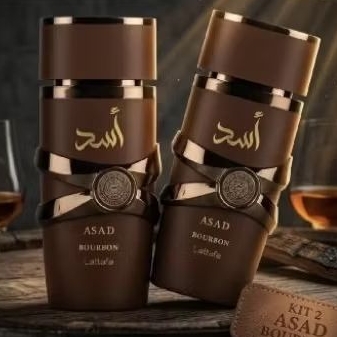 Kit 02 perfumes masculino Árabes Assad bordon envio imediato
