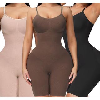 Cinta Body Macaquinho Modelador C/ Perna Modela Bumbum Reduz Abdômen e Afina Cintura