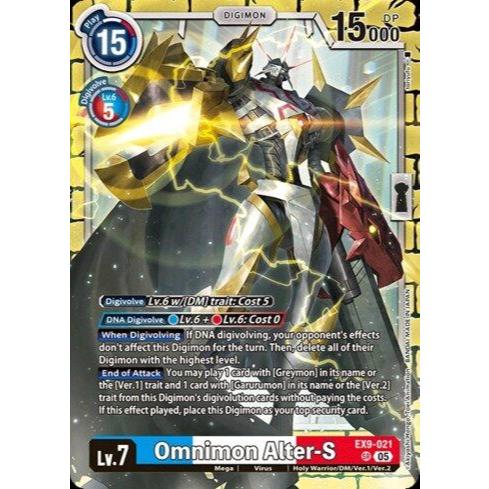 Omnimon Alter-S (EX9-021) - DIGIMON CARDGAME - ORIGINAL