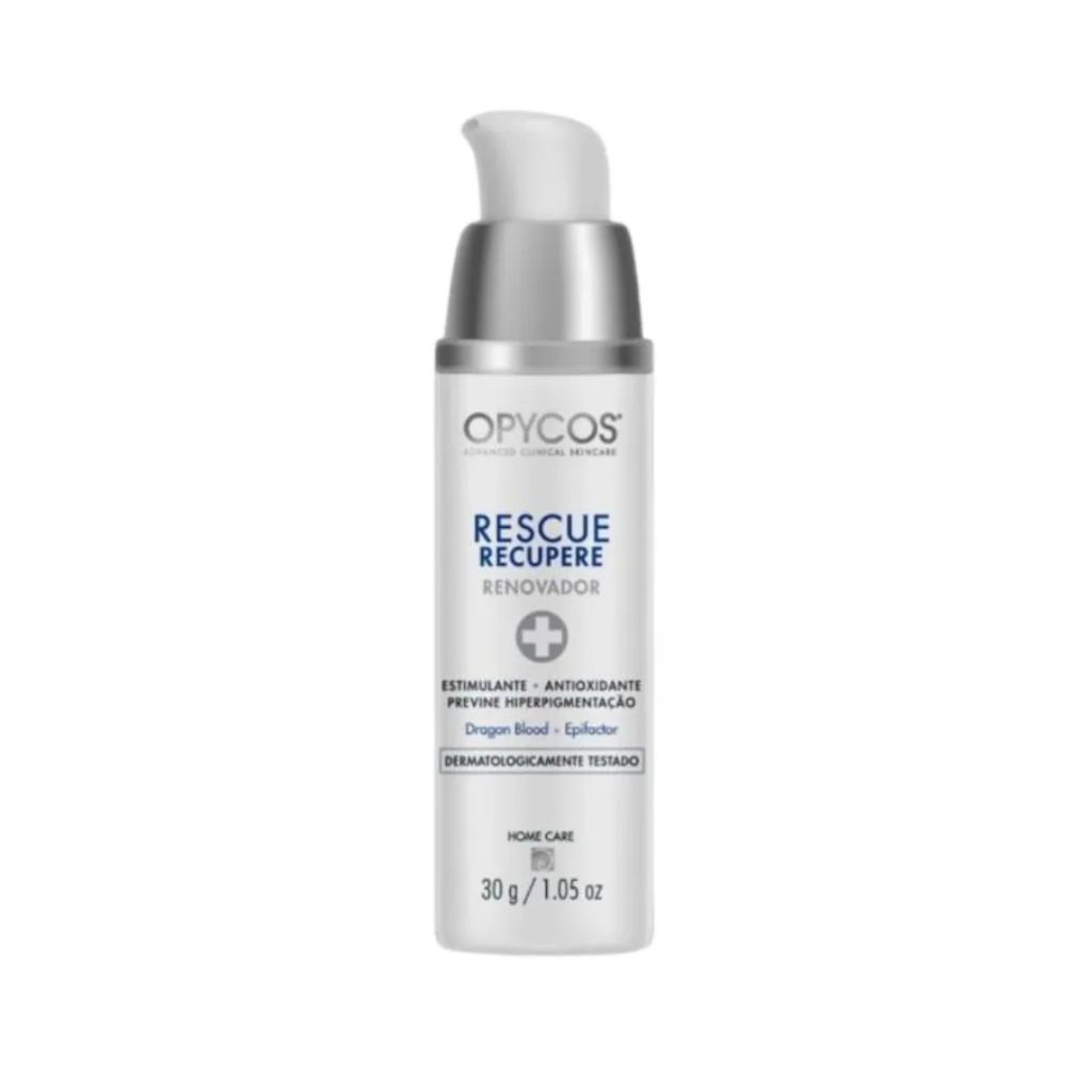 Rescue Recupere Opycos 30g Creme Regenerador Pós Procedimento Cicatrizante Pele