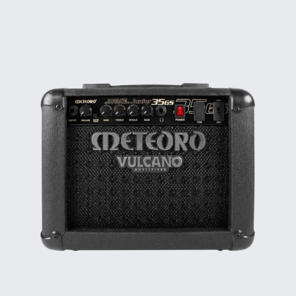 Amplificador Meteoro Space Junior 35GS 35W 25W RMS Guitarra 2 Canais Clean Drive Bivolt