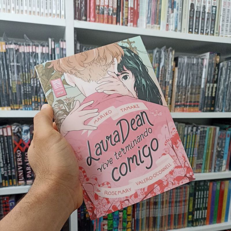Laura Dean vive terminando comigo - Mariko Tamaki Rosemary Valeri-o'connell HQ PREMIADA EISNER AWARDS LACRADA LUXO