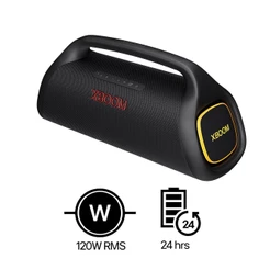 Caixa de som Portátil LG XBOOM XG9S Bluetooth - 24 horas de bateria - IP67