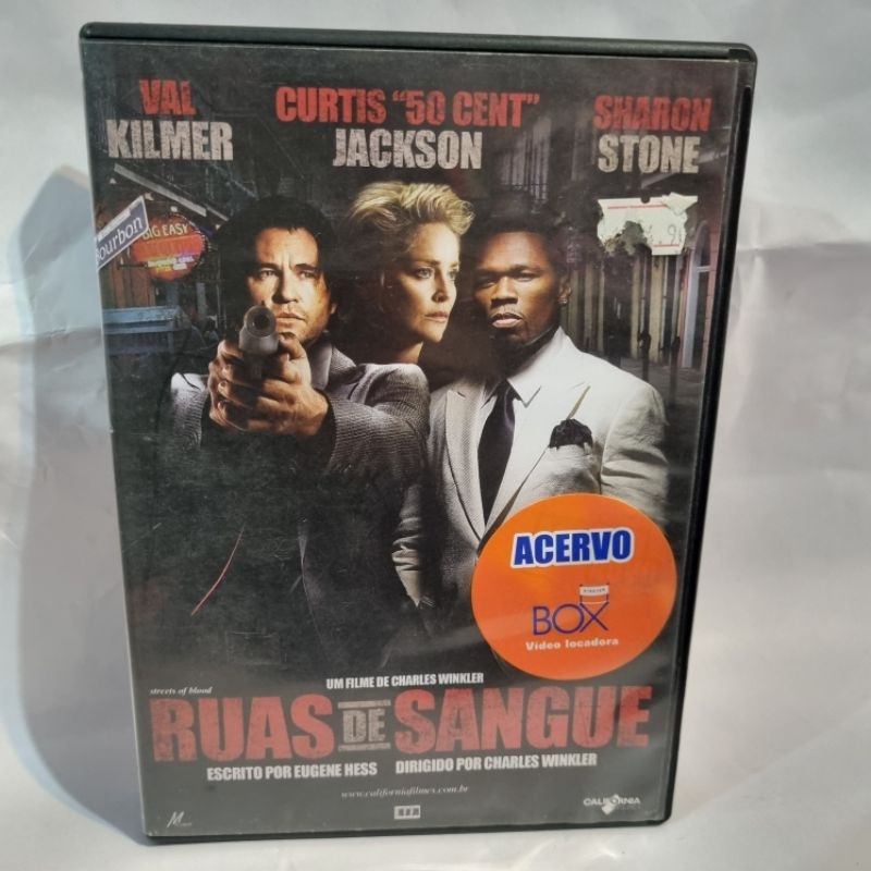 Dvd Original Do Filme Ruas De Sangue (val Kilmer)