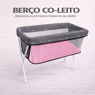 Berço Moisés Co-Leito Portátil Bebê Até 9kg Compacto Scorpion
